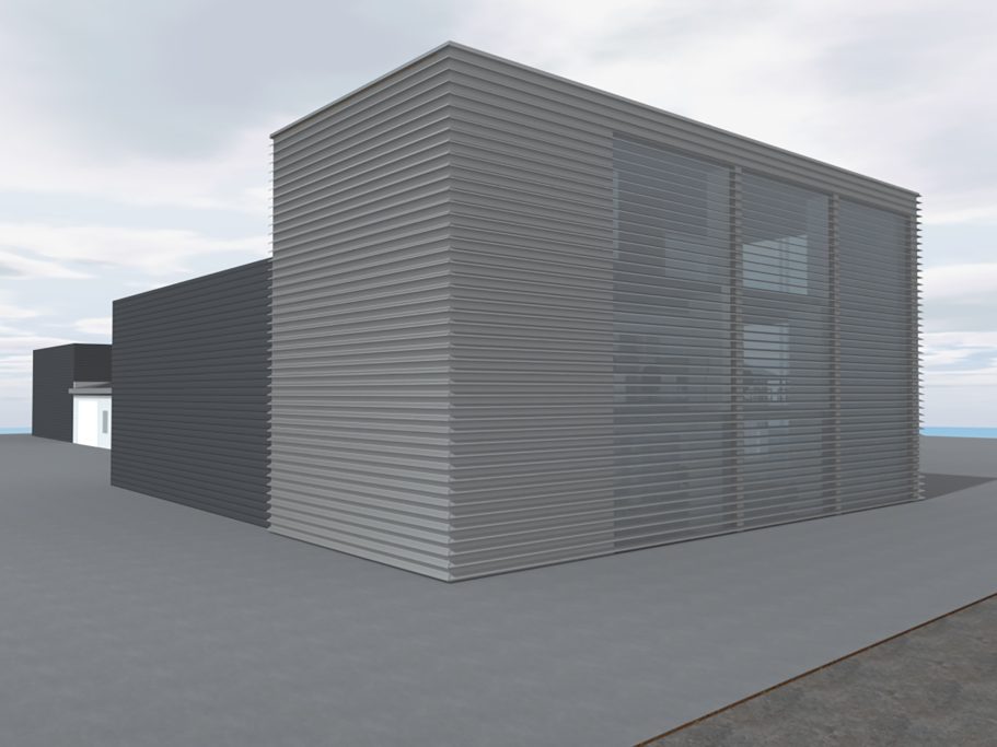 Anbau Bürogebäude und Messraum an bestehendes Betriebsgebäude in Bad Saulgau | Ingenieurbüro J. Schnell Architekten + Ingenieure